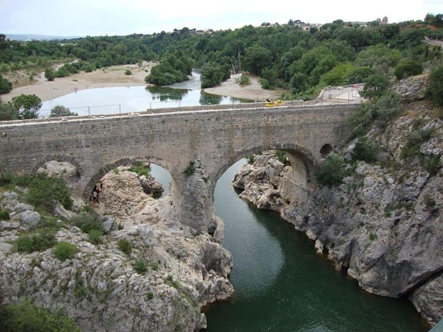Charmante Cave Voutee 4 Personnes Saint-Jean-de-Fos Esterno foto
